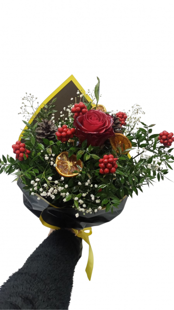Tek Güllü Kokina Buketi